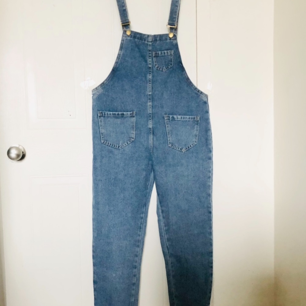 Denim Overall Jumpsuit - Picture 15 of 16